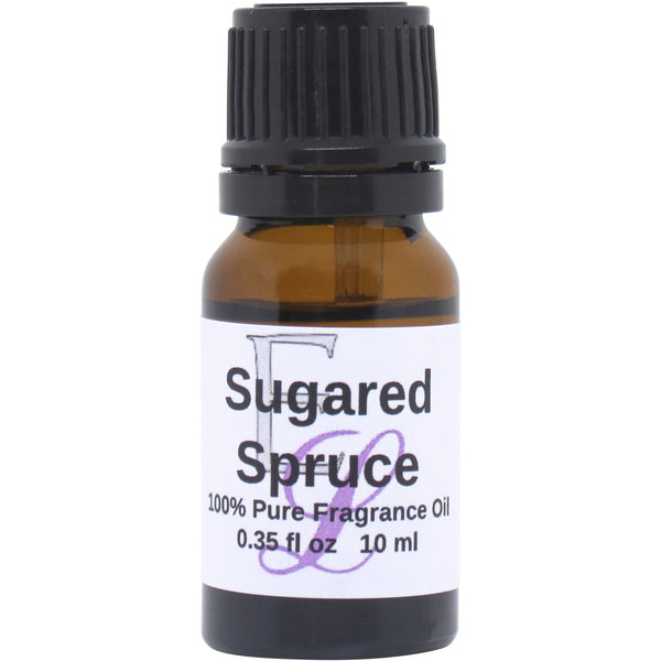 Sugared Spruce Fragrance Oil, 10 ml Premium, Long Lasting Diffuser Oil –  Eclectic Lady
